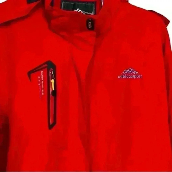 Outdoor Sport Red Jacket Size XL - Picture 3 of 4